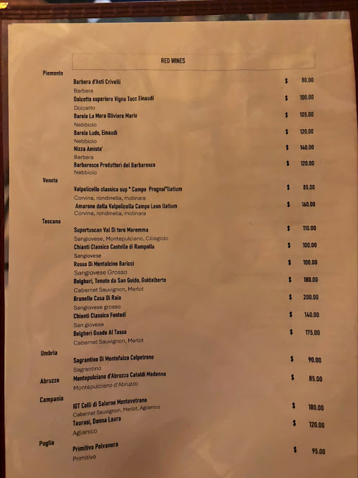 Menu Amelias - 0