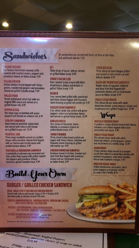 Menu Amen Corner - 0