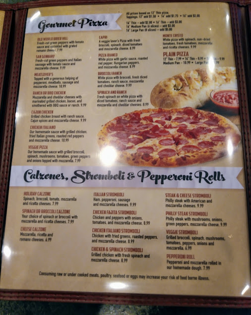 Menu Amen Corner - 3