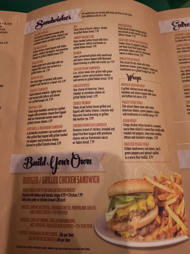 Menu Amen Corner - 5
