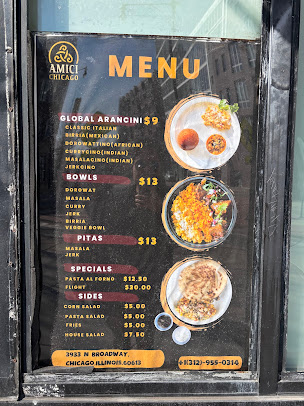 Menu Amici Chicago - 1