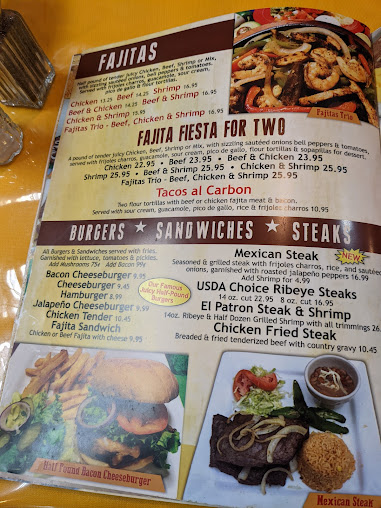 Menu Amigo Juan Mexican Cafe - 1