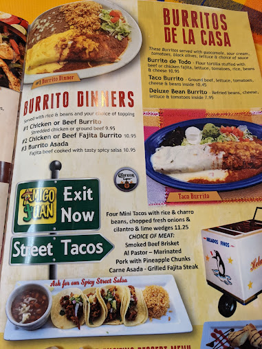 Menu Amigo Juan Mexican Cafe - 8