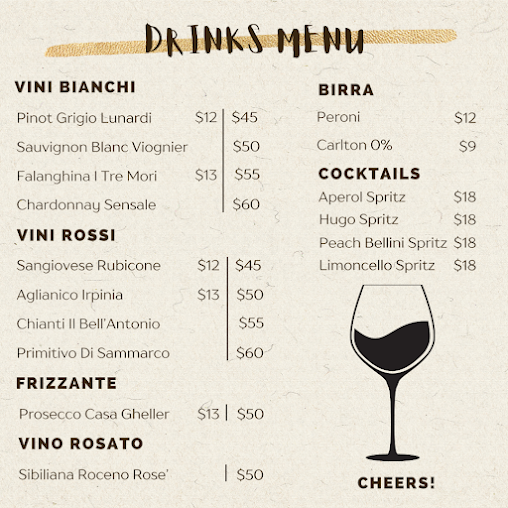 Menu Amore E Sapori - 2