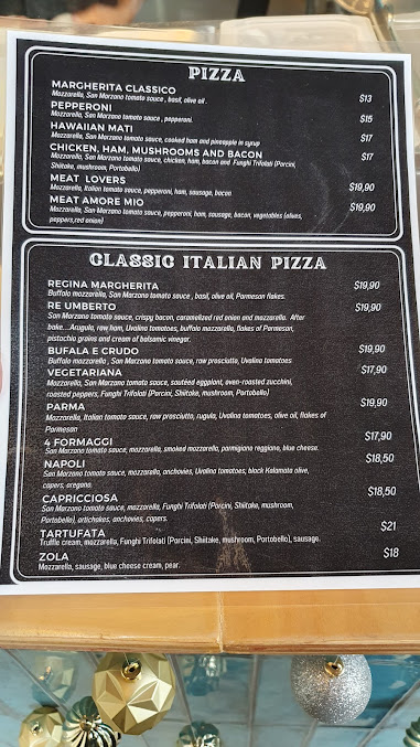 Menu Amore Mio Pizza - 3