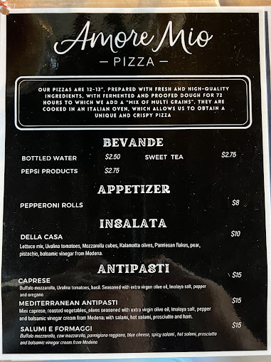 Menu Amore Mio Pizza - 5