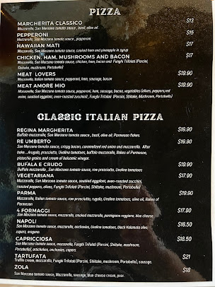 Menu Amore Mio Pizza - 7