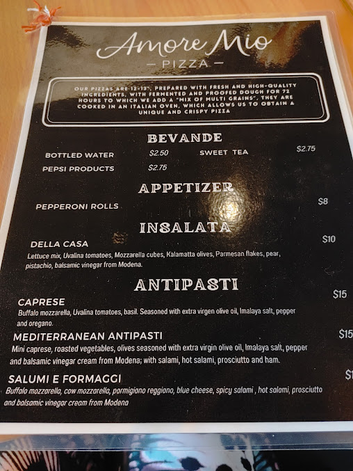 Menu Amore Mio Pizza - 9