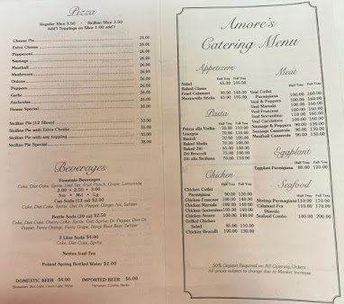 Menu Amore Pizza - 0
