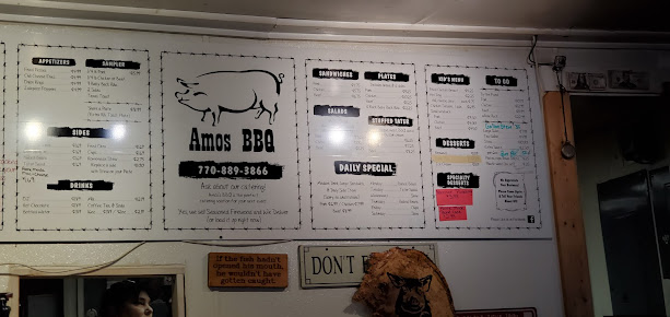 Menu Amos Bbq Biscuits - 2