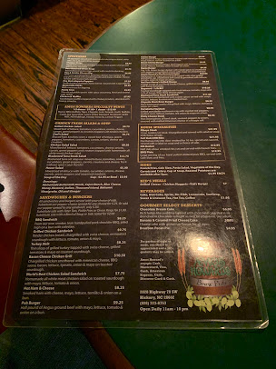 Menu Amos Howards Brew Pub - 4