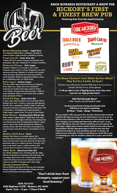 Menu Amos Howards Brew Pub - 6