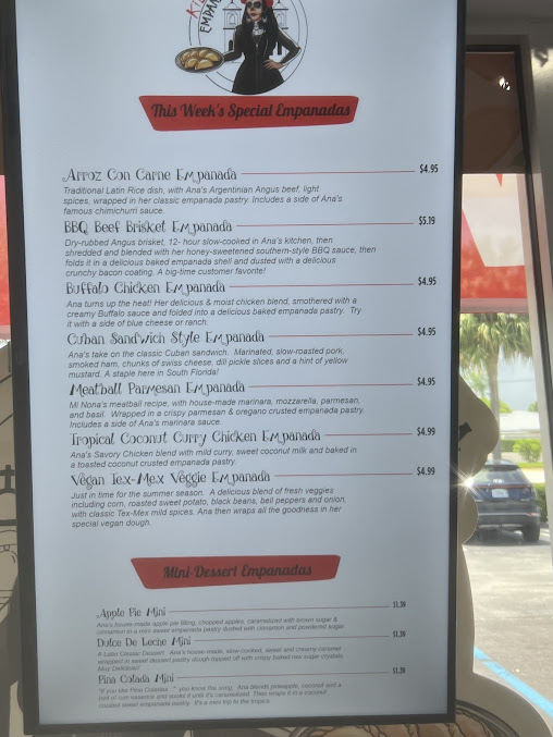 Menu Anas Killer Empanadas - 4