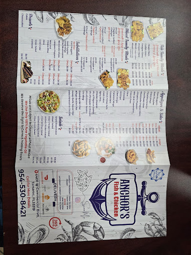 Menu Anchors Fish Chicken - 2