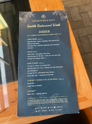 Menu Anchovies - 7