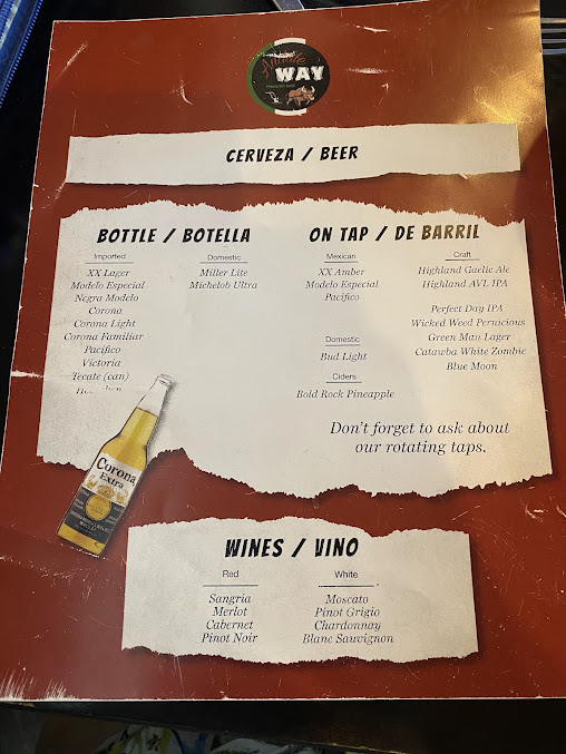 Menu Andale Way Mexican Grill - 2