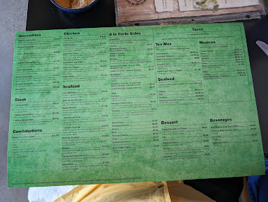 Menu Andale Way Mexican Grill - 8