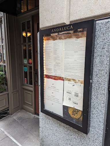 Menu Andaluca Restaurant - 8