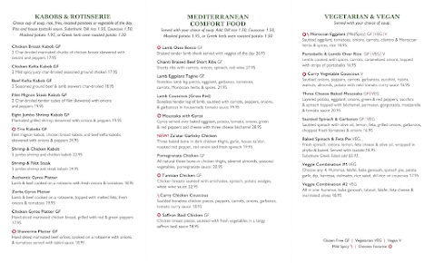 Menu Andie's Restaurant - 3