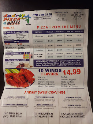 Menu Andrey Pizza And Grill - 0