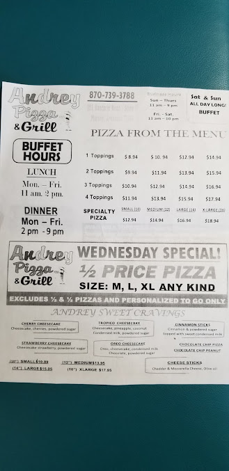 Menu Andrey Pizza And Grill - 4