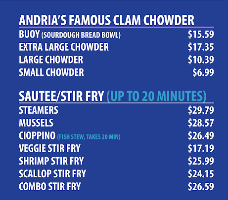 Menu Andrias Seafood - 7