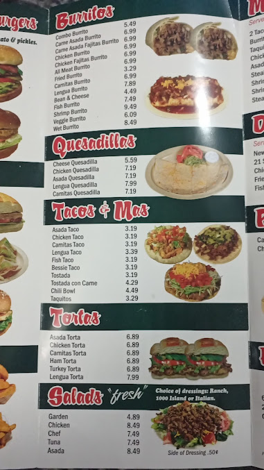 Menu Andys Burgers - 2