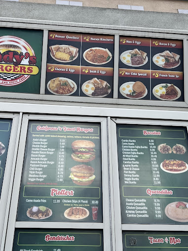 Menu Andys Burgers - 7