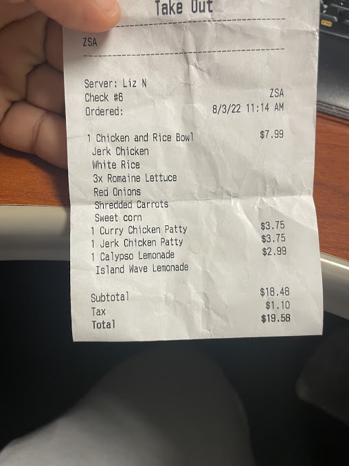 Menu Anegada Delights Caribbean Cuisine - 2