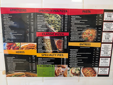 Menu Angelo's Pizza - 1