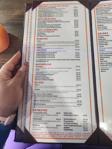 Menu Angies Cafe Stockbridge - 2