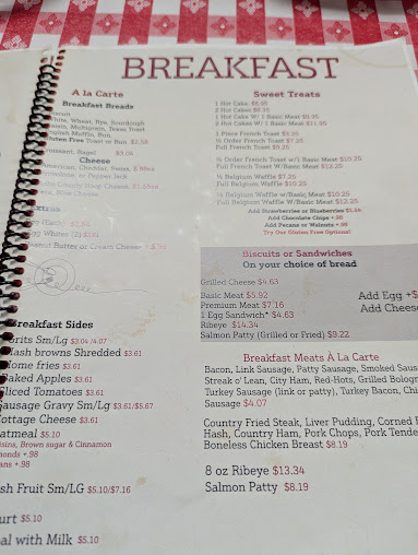 Menu Angie's Restaurant - 9