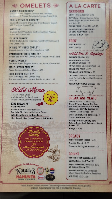 Menu Angie's Restaurant - 15