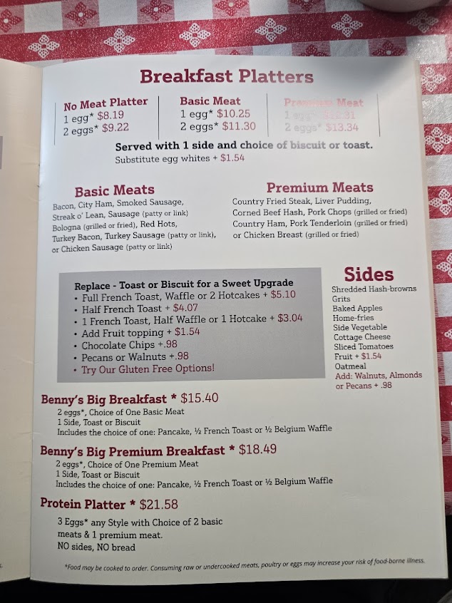 Menu Angie's Restaurant - 19