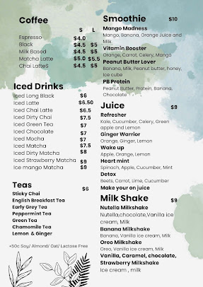 Menu Angora Hunters Hill - 1