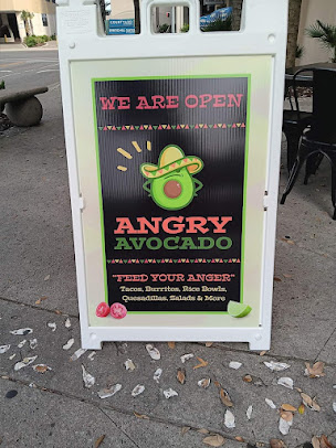 Menu Angry Avocado - 2