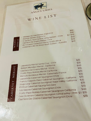 Menu Angus Grill West - 0