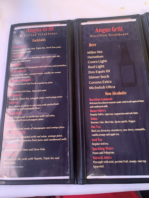 Menu Angus Grill West - 1