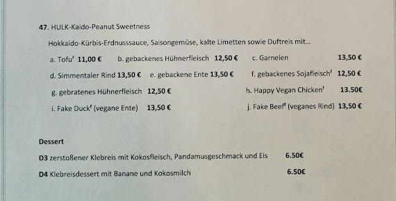 Menu Anh Em Restaurant - 1