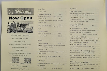 Menu Anh Em Restaurant - 2