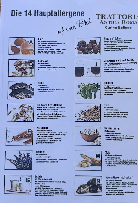 Menu Antica Roma Treptow - 1