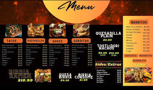 Menu Antojitos Ay Wey - 0