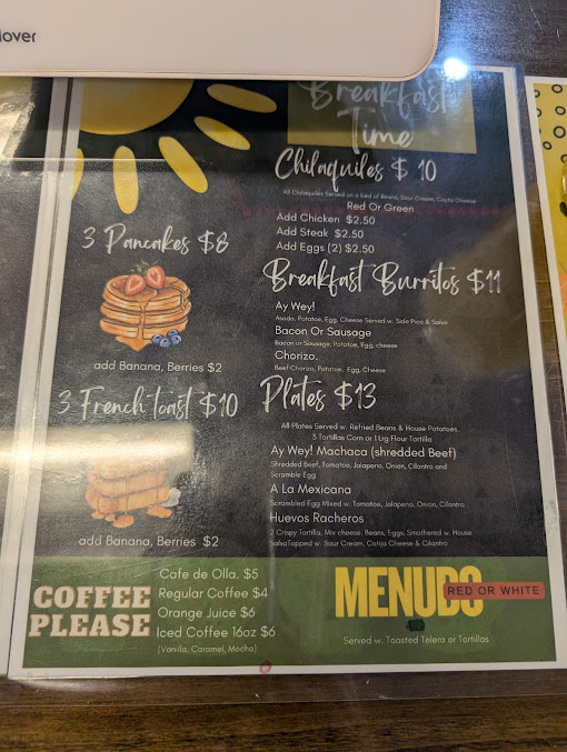 Menu Antojitos Ay Wey - 4
