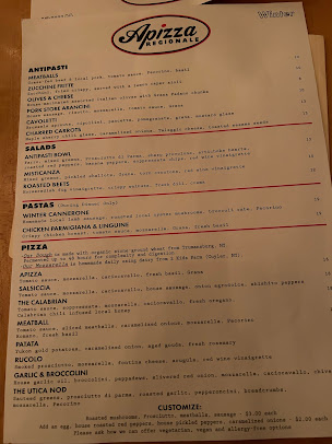 Menu Apizza Regionale - 1