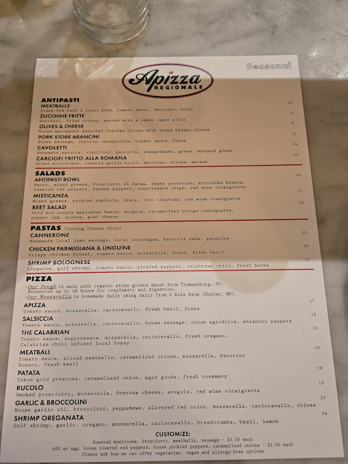 Menu Apizza Regionale - 6