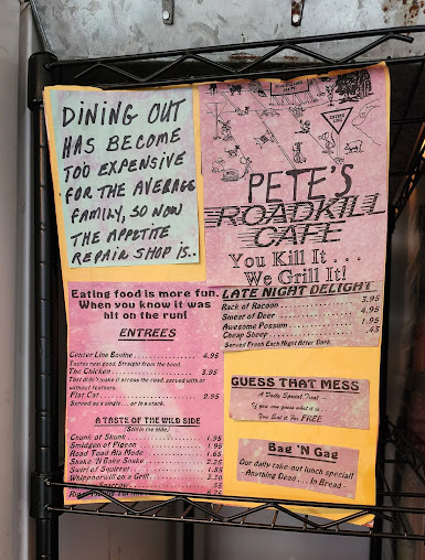 Menu Appetite Repair Shop - 1