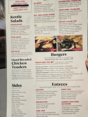 Menu Apple Barrel Restaurant - 5