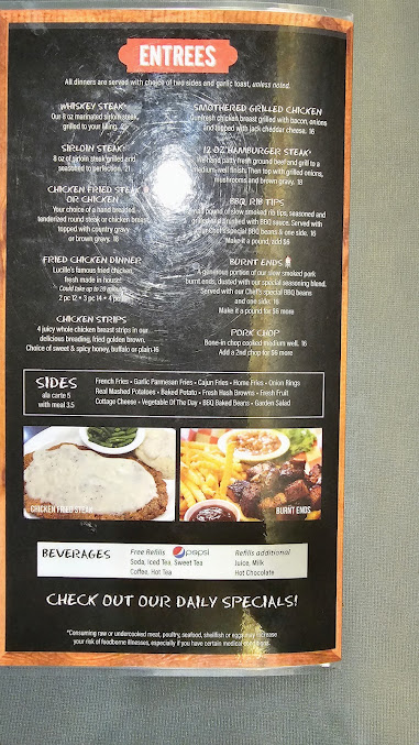 Menu Apple Barrel Restaurant - 18