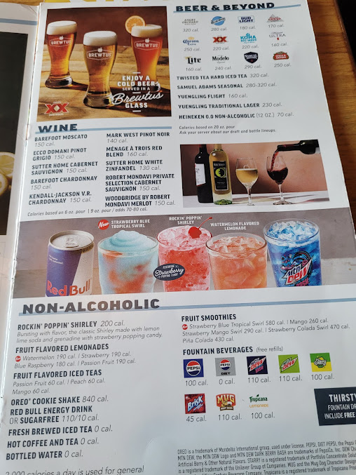 Menu Applebee's Grill + Bar - 1