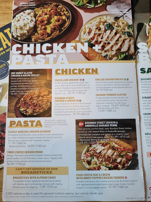 Menu Applebee's Grill + Bar - 8